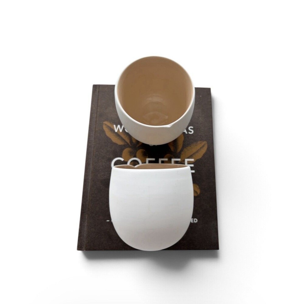 Nespresso LUNGO India Mahdavi 2-Coffee Tea Cups Origin Collection 14 oz. - Picture 6 of 6